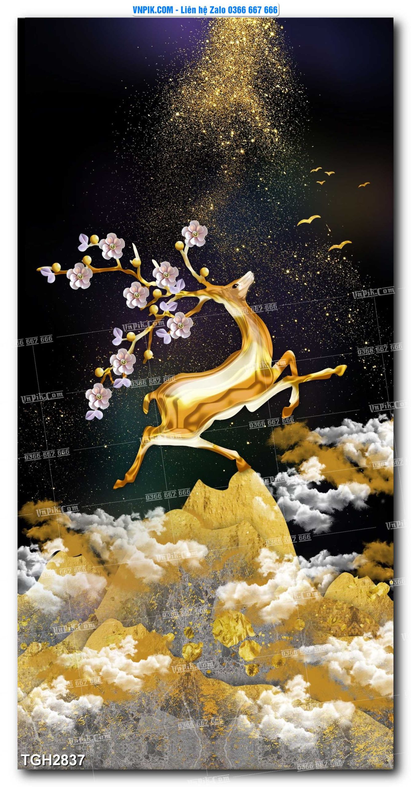 Tranh Ghép Treo Tường Mã File TGH2837