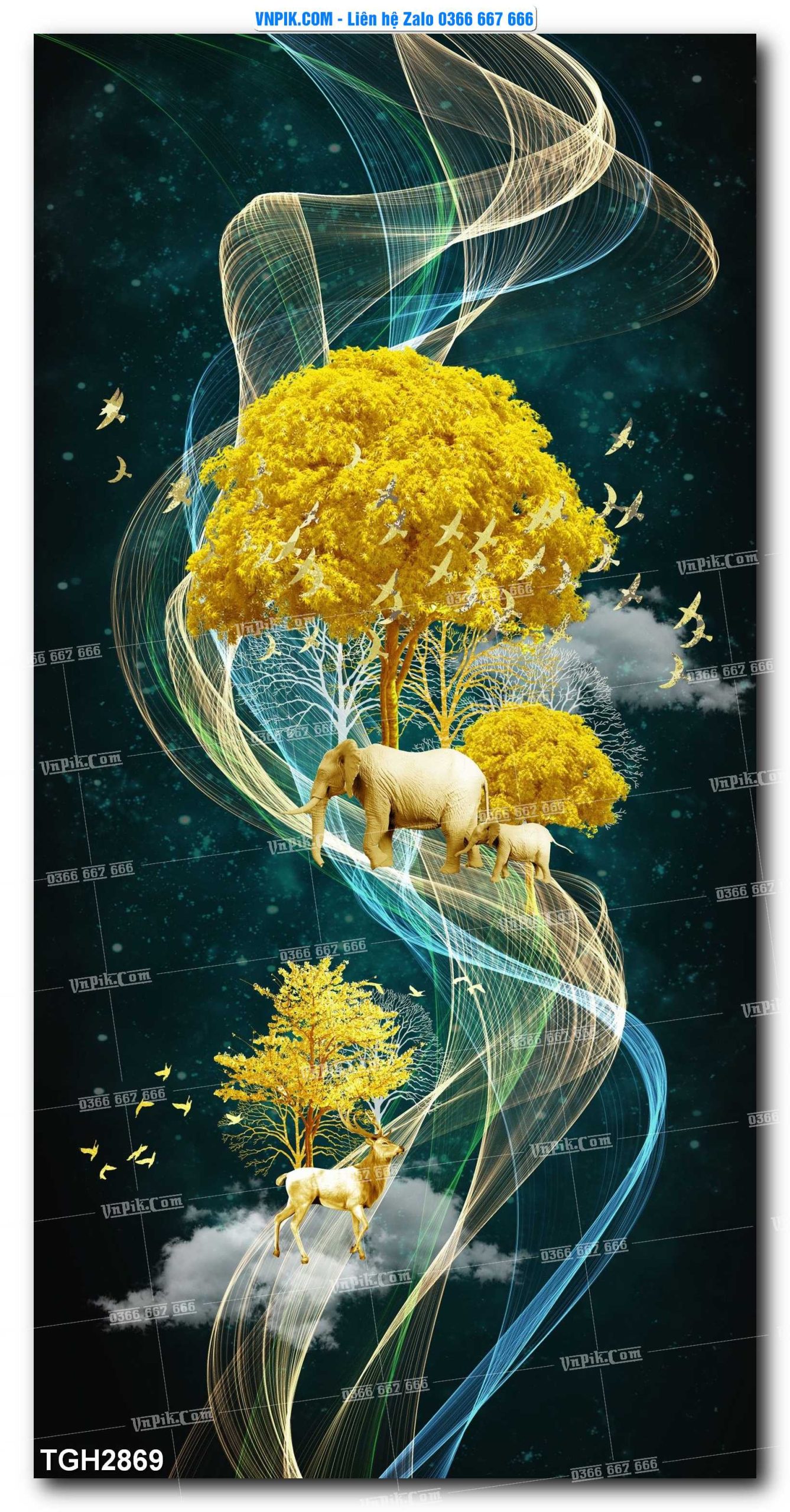 Tranh Ghép Treo Tường Mã File TGH2868