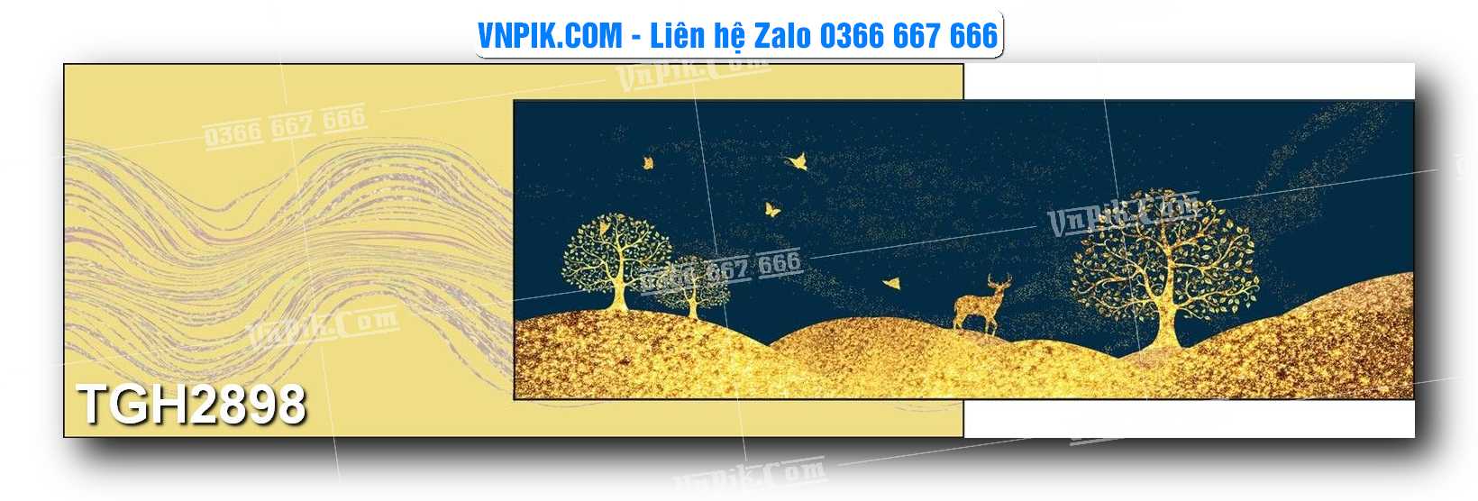 Tranh Ghép Treo Tường Mã File TGH2897