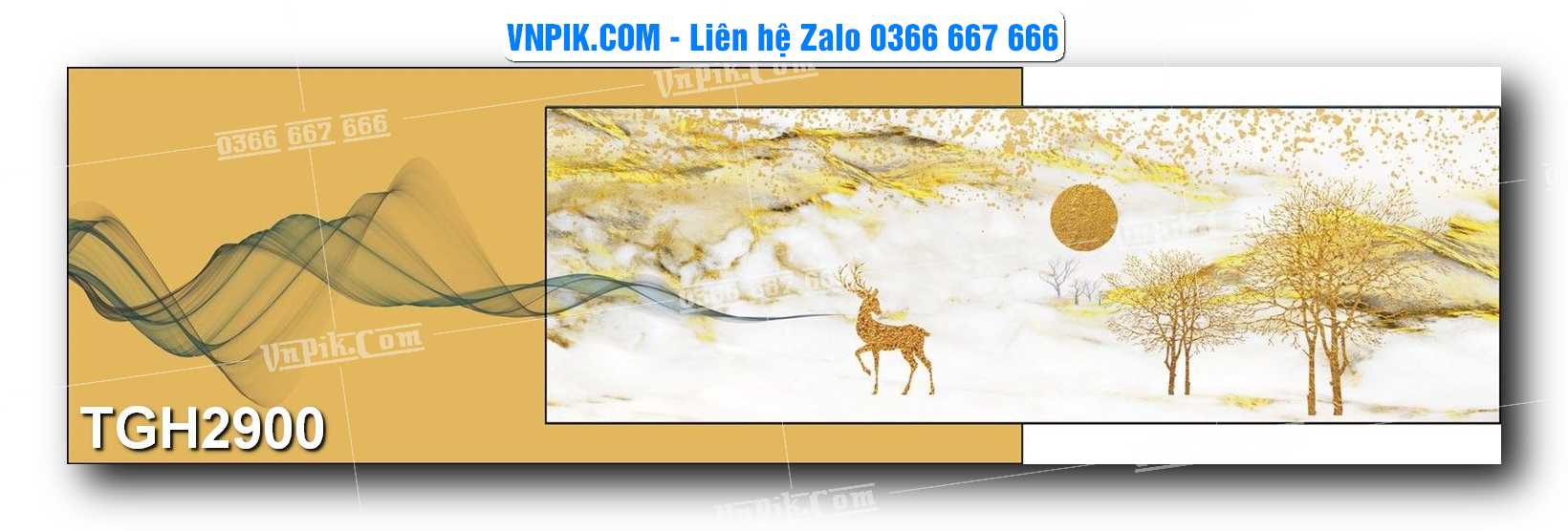Tranh Ghép Treo Tường Mã File TGH2899