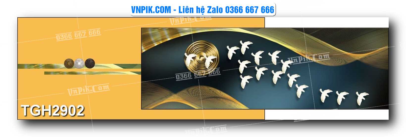 Tranh Ghép Treo Tường Mã File TGH2900
