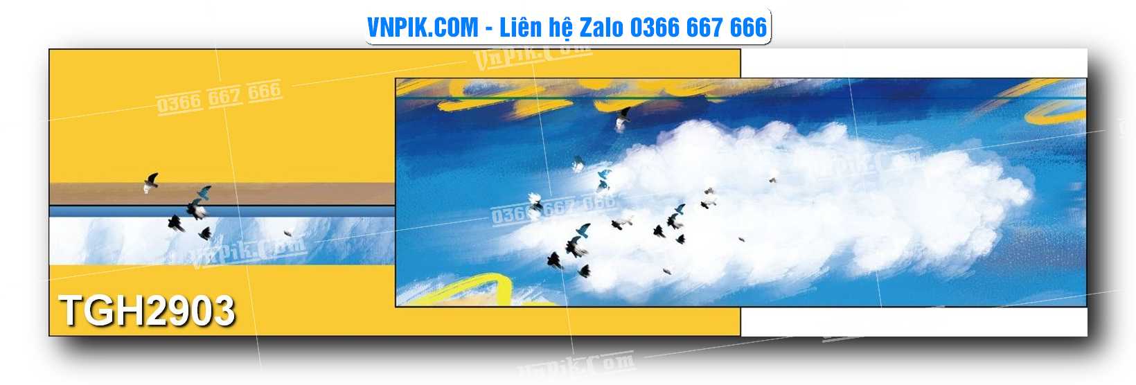 Tranh Ghép Treo Tường Mã File TGH2902
