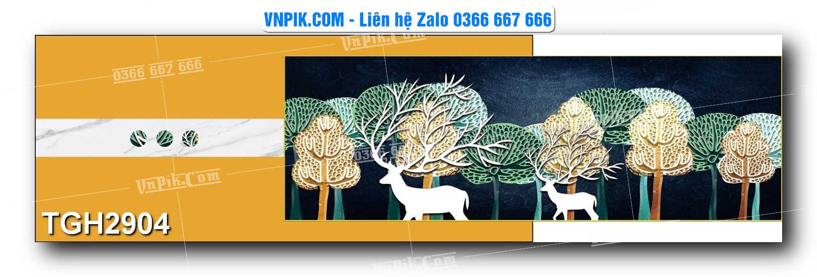 Tranh Ghép Treo Tường Mã File TGH2903