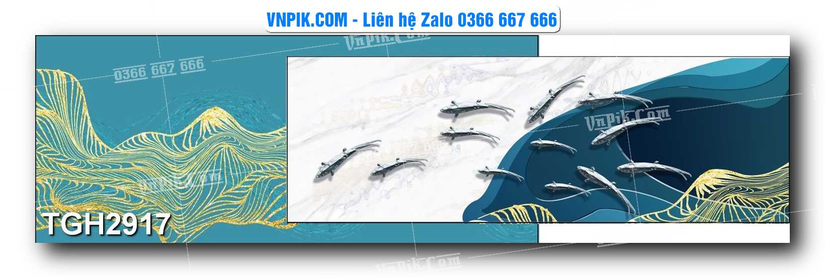 Tranh Ghép Treo Tường Mã File TGH2915