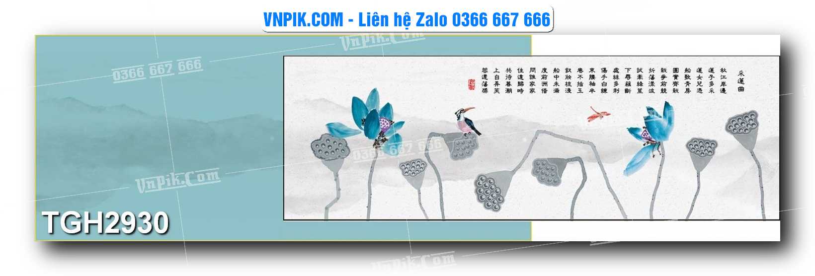 Tranh Ghép Treo Tường Mã File TGH2929