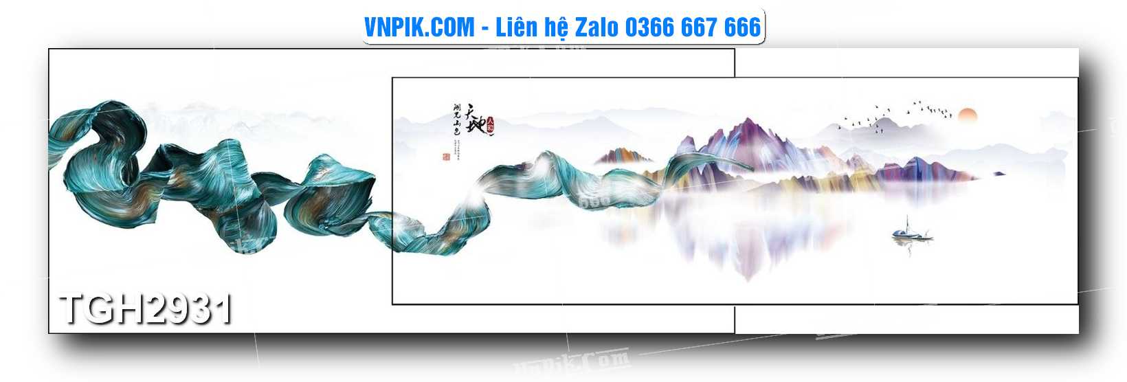 Tranh Ghép Treo Tường Mã File TGH2930