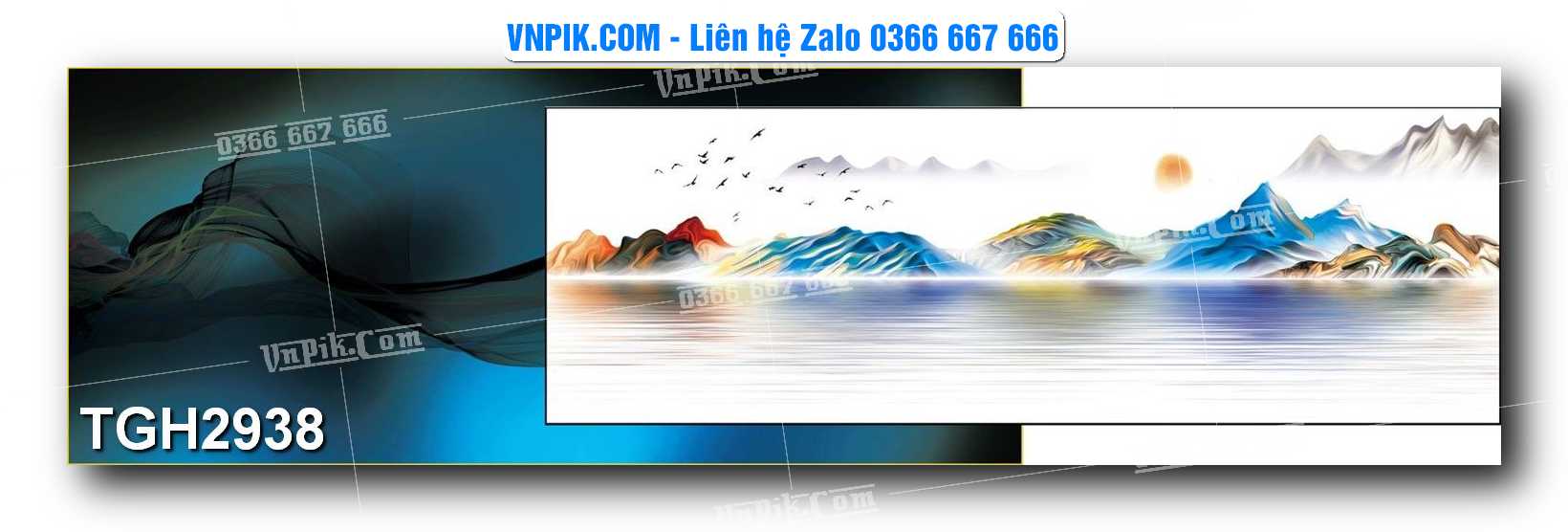Tranh Ghép Treo Tường Mã File TGH2937