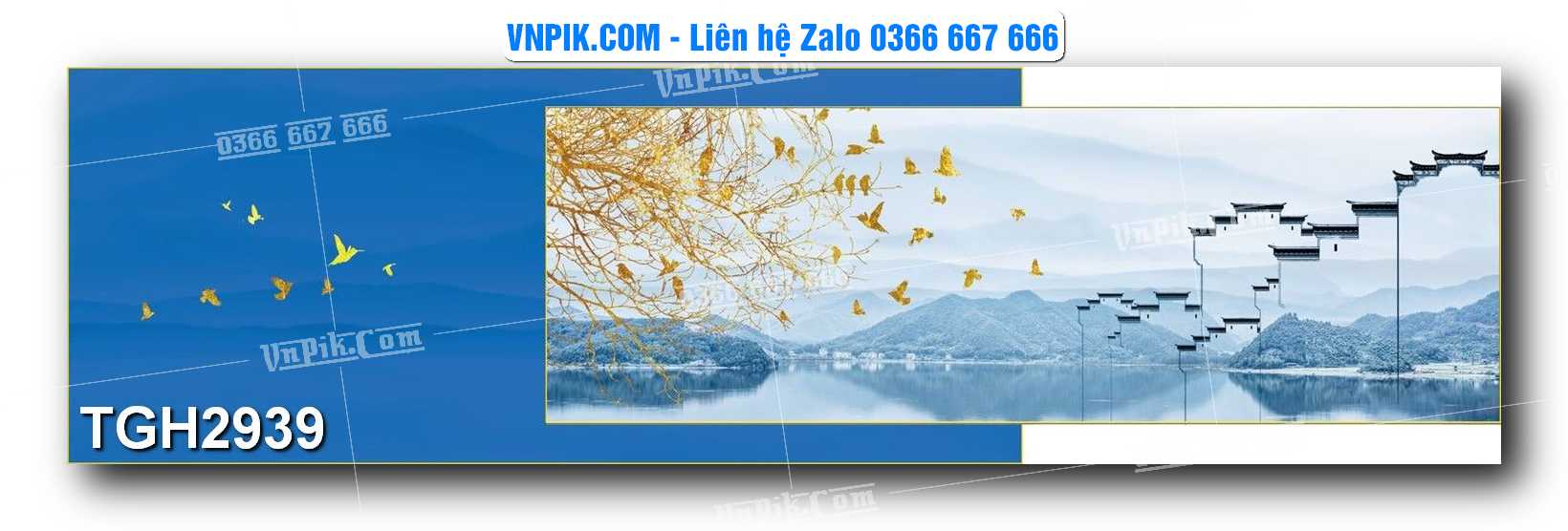 Tranh Ghép Treo Tường Mã File TGH2938