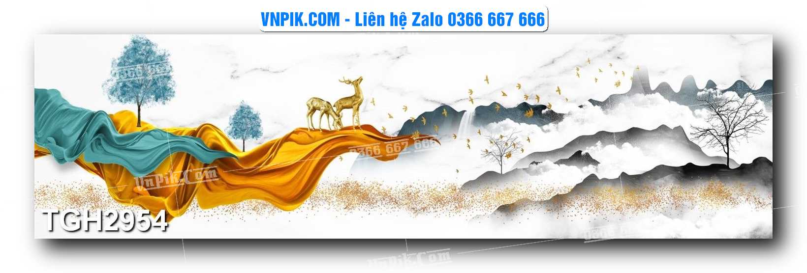 Tranh Ghép Treo Tường Mã File TGH2953