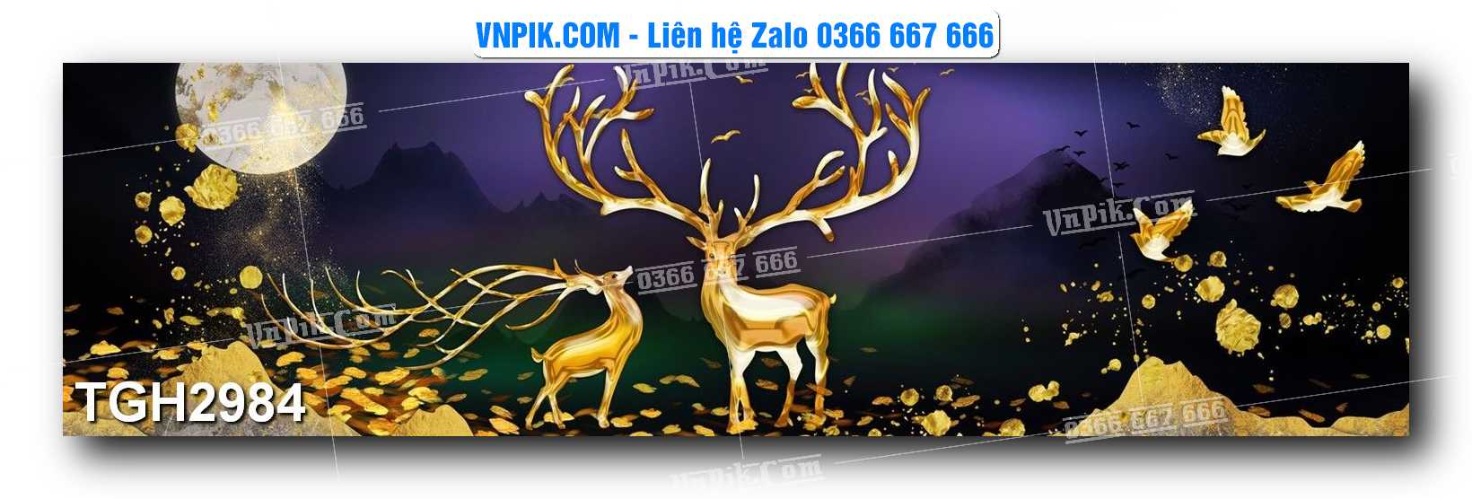 Tranh Ghép Treo Tường Mã File TGH2983