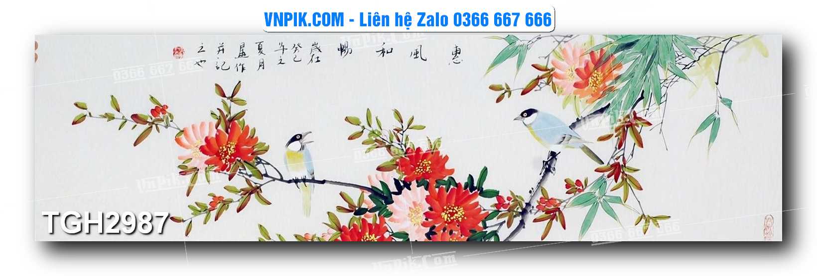 Tranh Ghép Treo Tường Mã File TGH2986