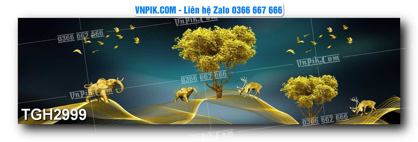 Tranh Ghép Treo Tường Mã File TGH2998