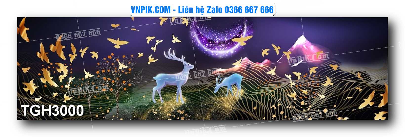 Tranh Ghép Treo Tường Mã File TGH2999