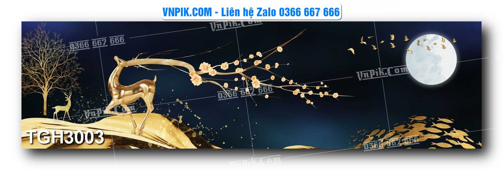 Tranh Ghép Treo Tường Mã File TGH3002