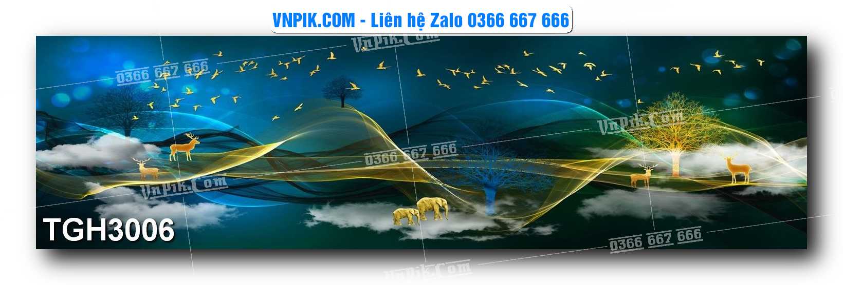 Tranh Ghép Treo Tường Mã File TGH3005