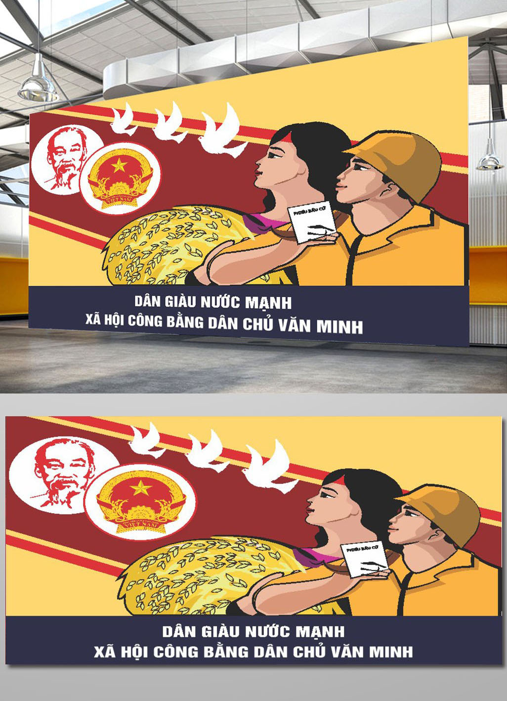 Pano Bầu Cử Đại Biểu Quốc Hội  43