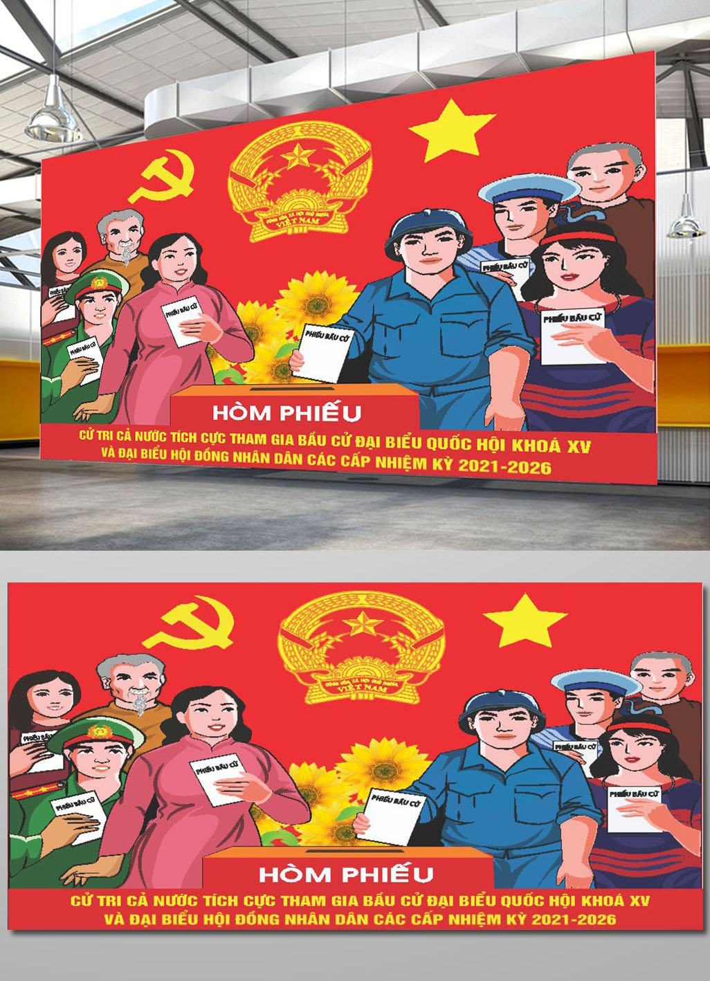 Pano Bầu Cử Đại Biểu Quốc Hội  44