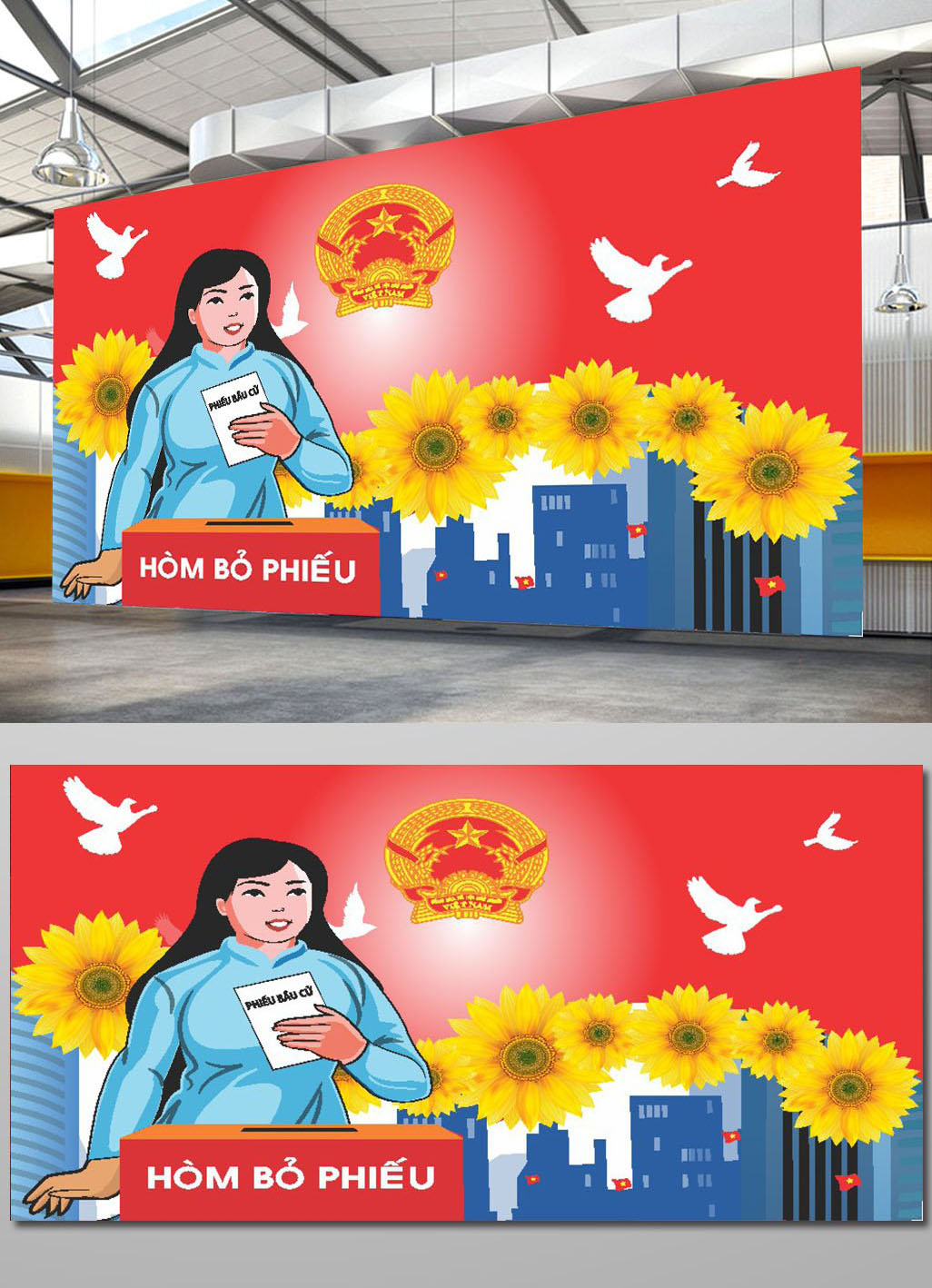 Pano Bầu Cử Đại Biểu Quốc Hội  47