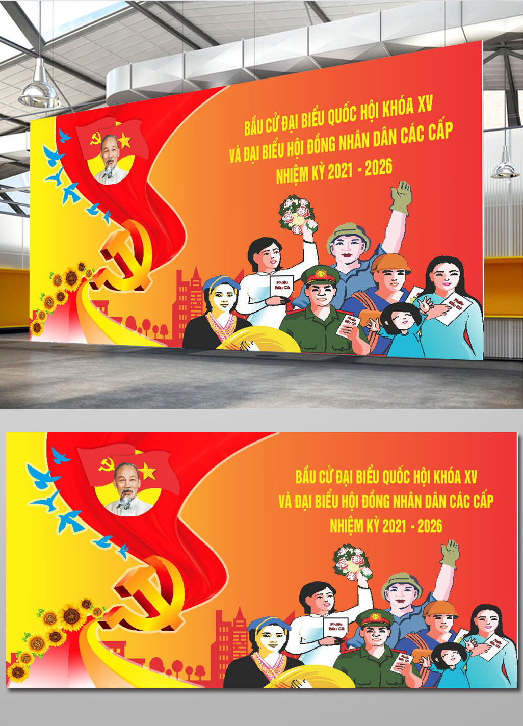 Pano Bầu Cử Đại Biểu Quốc Hội  56