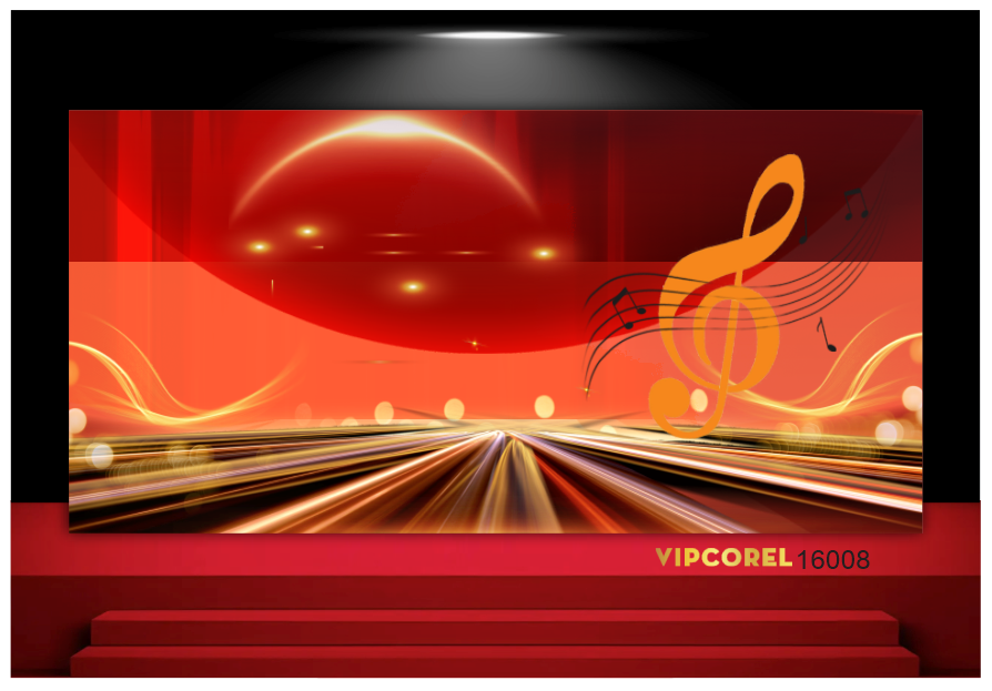 Background musical – nền âm nhạc file corel #14