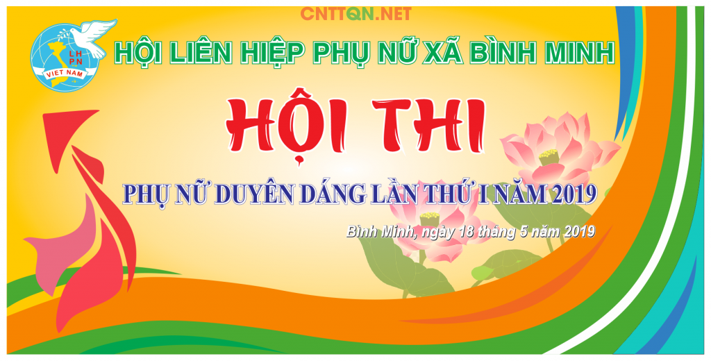 Market Hội thi Phụ nữ duyên dáng năm 2019 file CDR