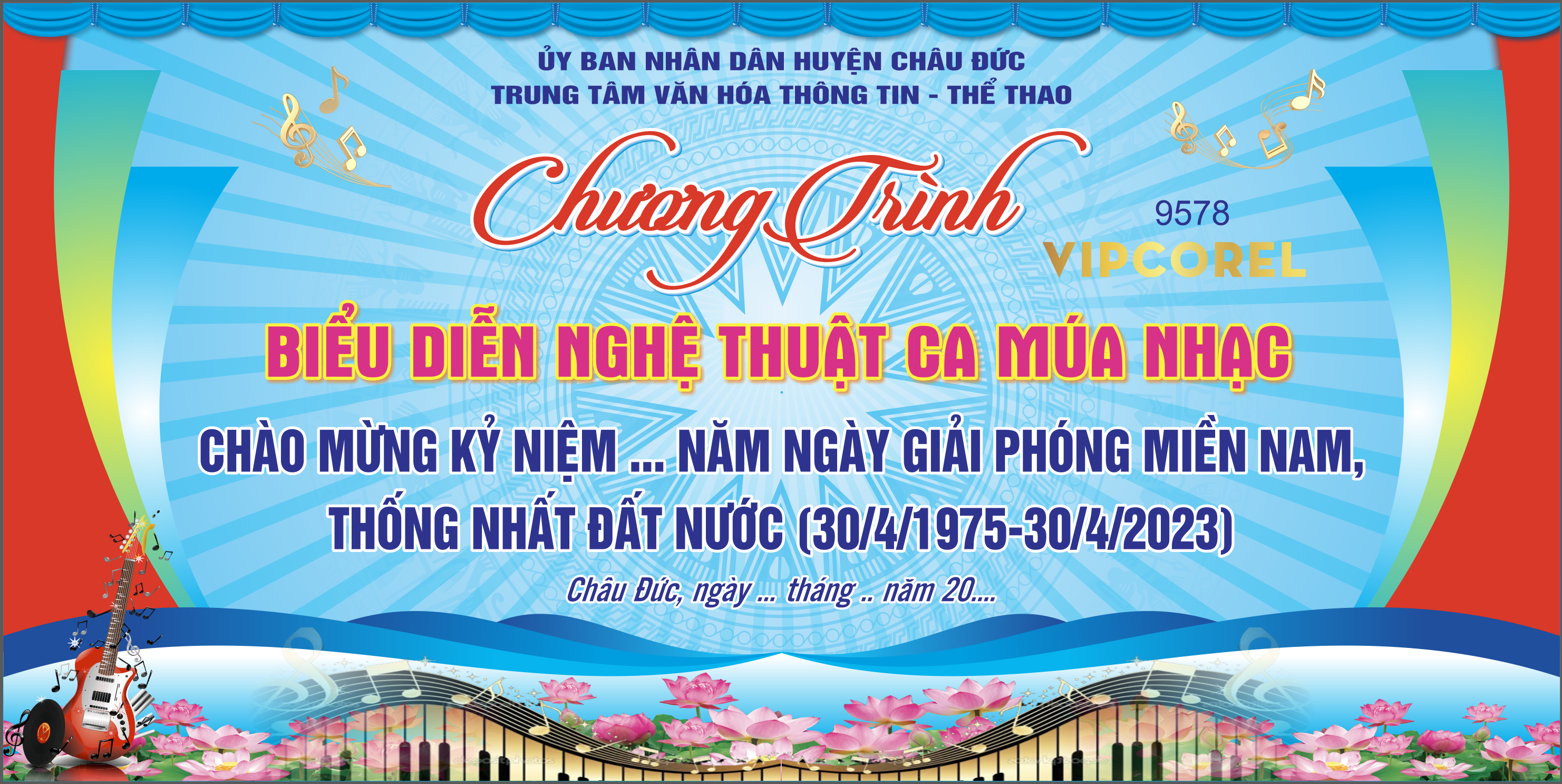 Market chương trình biểu diễn nghệ thuật ca múa nhạc