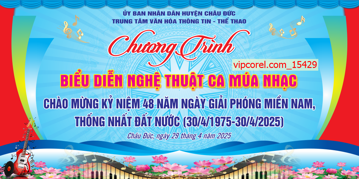 Chương trình nghệ thuật chào mừng 30/4 và 01/5