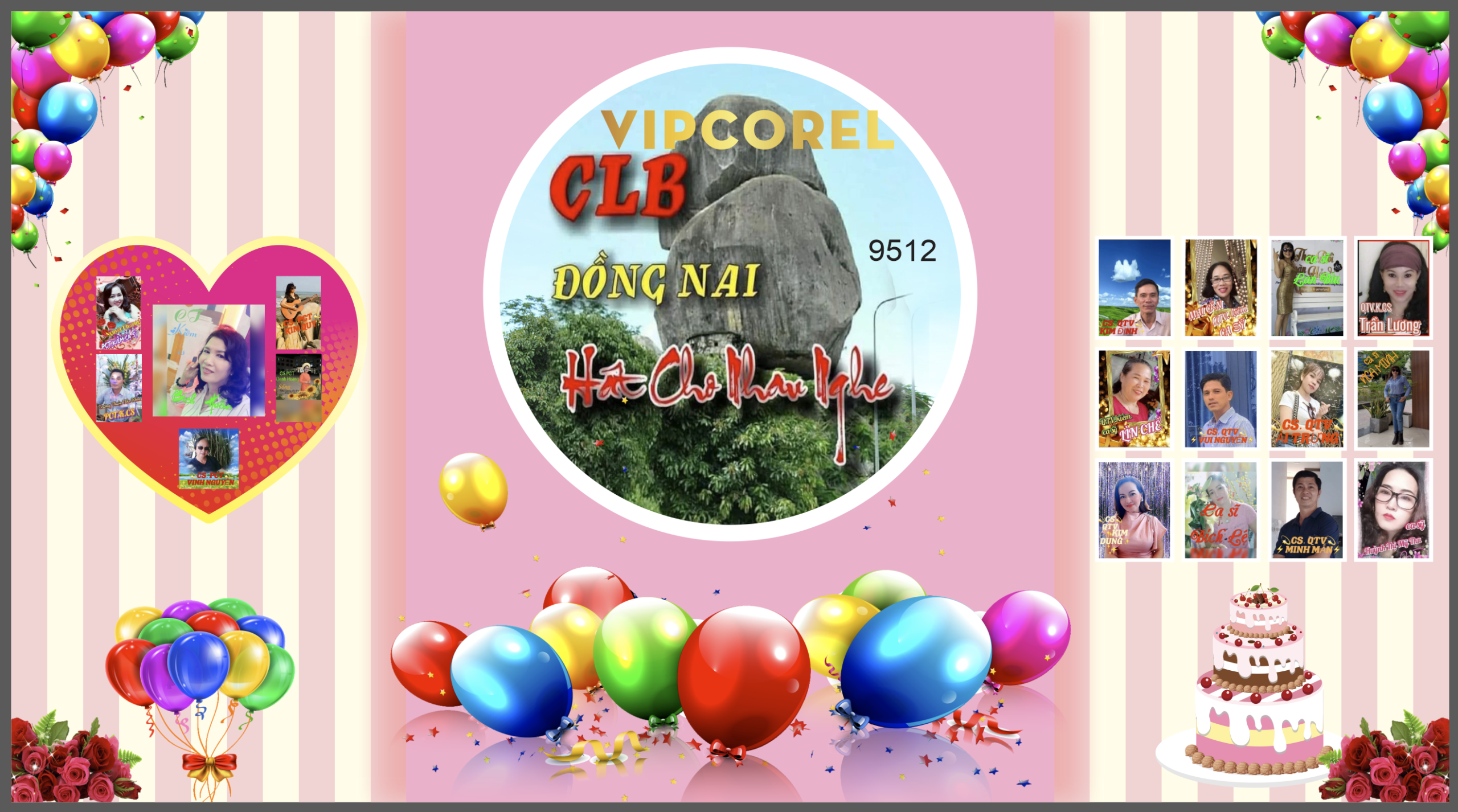 Phông nền CLB Đồng Nai hát cho nhau nghe #2