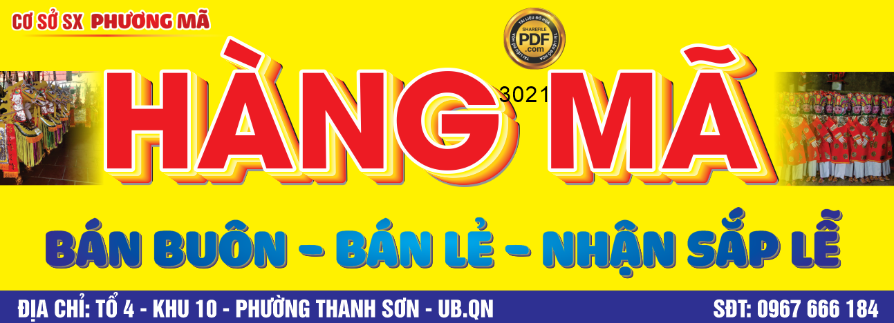 Market cơ sở sản xuất Phương Mã hàng mã file corel