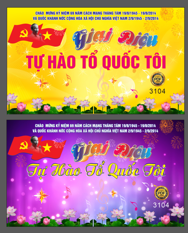 Market Giai điêu tự hào tổ quốc tôi file Corel