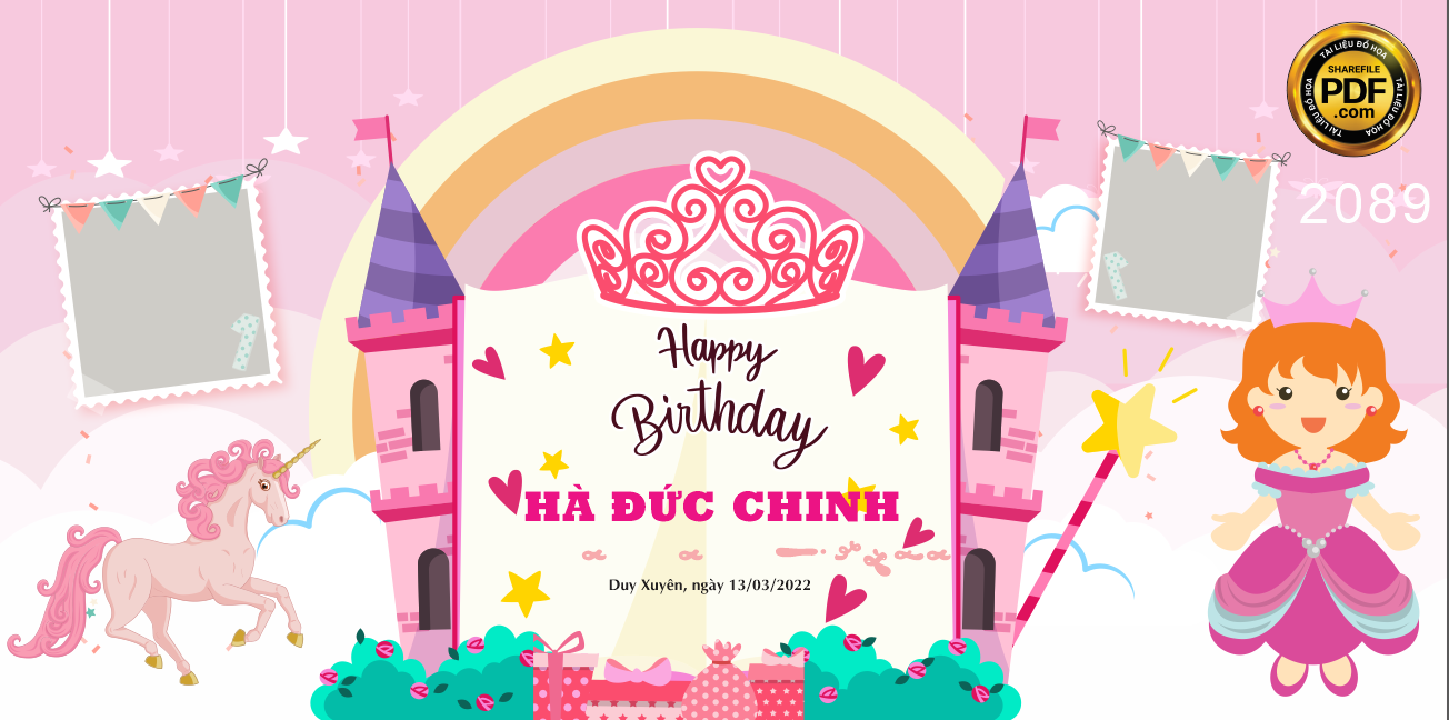 Market Happy Birthday Hà Đức Chinh * Duy Xuyên file CDR
