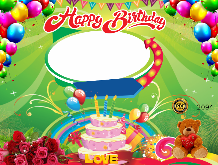 Market phông sinh nhật happy birthday #2 file CorelDRAW x5