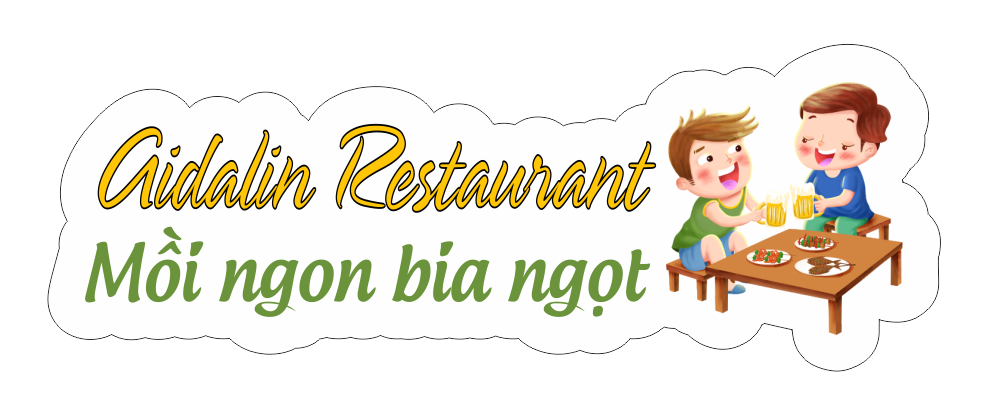 Hastag Aidalin Restaurant Mồi ngon bia ngọt file PDF
