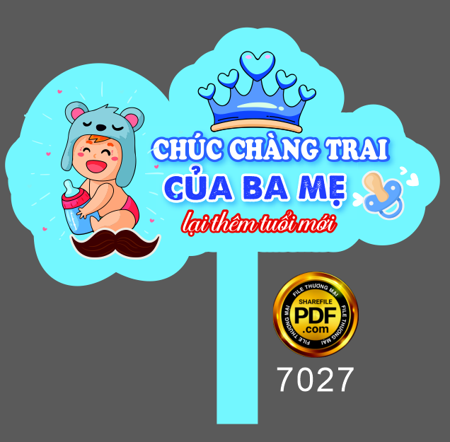 Hastag chúc chàng trai của mẹ lại thêm tuổi mới