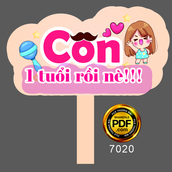 Hastag cầm tay con 1 tuổi rồi nè file corel
