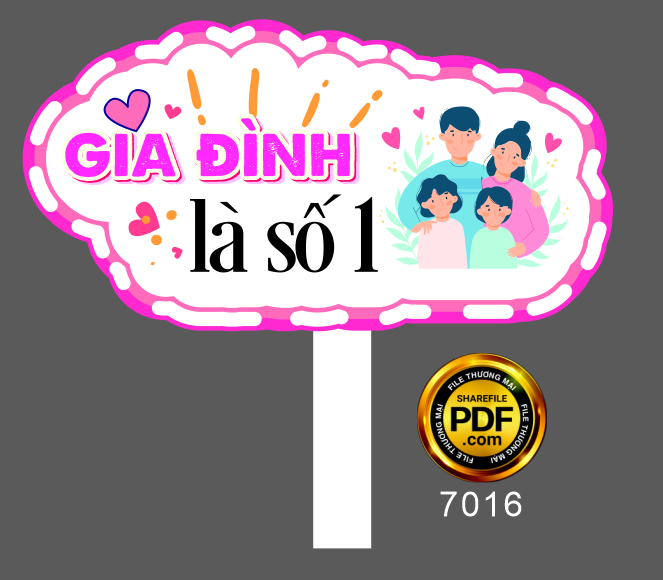 Hastag sinh nhật gia đình là số 1 file corel