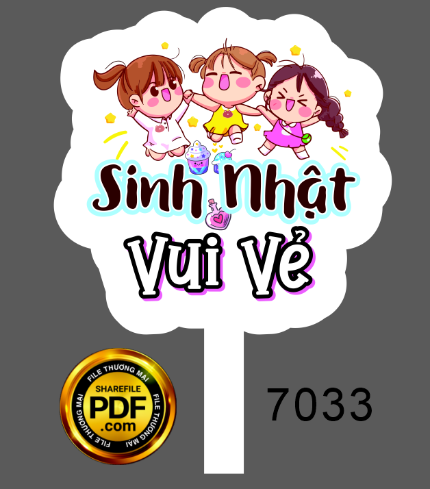 Hastag cầm tay sinh nhật vui vẻ file corel