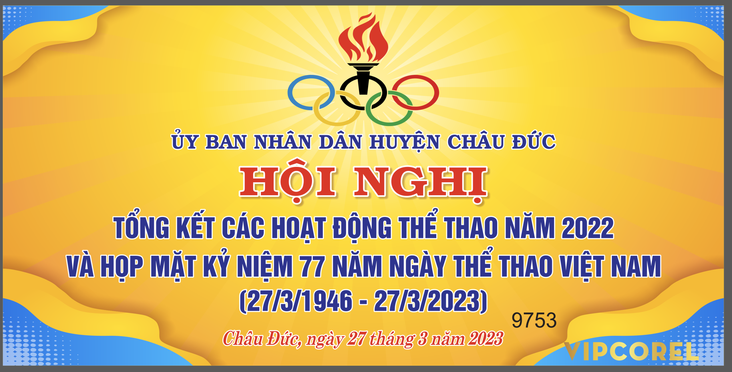 Hội nghị tổng kết các hoạt động thể thao vector