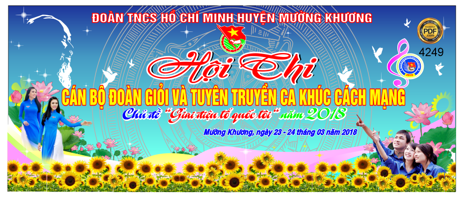 Market Hội Thi Cán bộ đoàn và tuyên truyền Corel