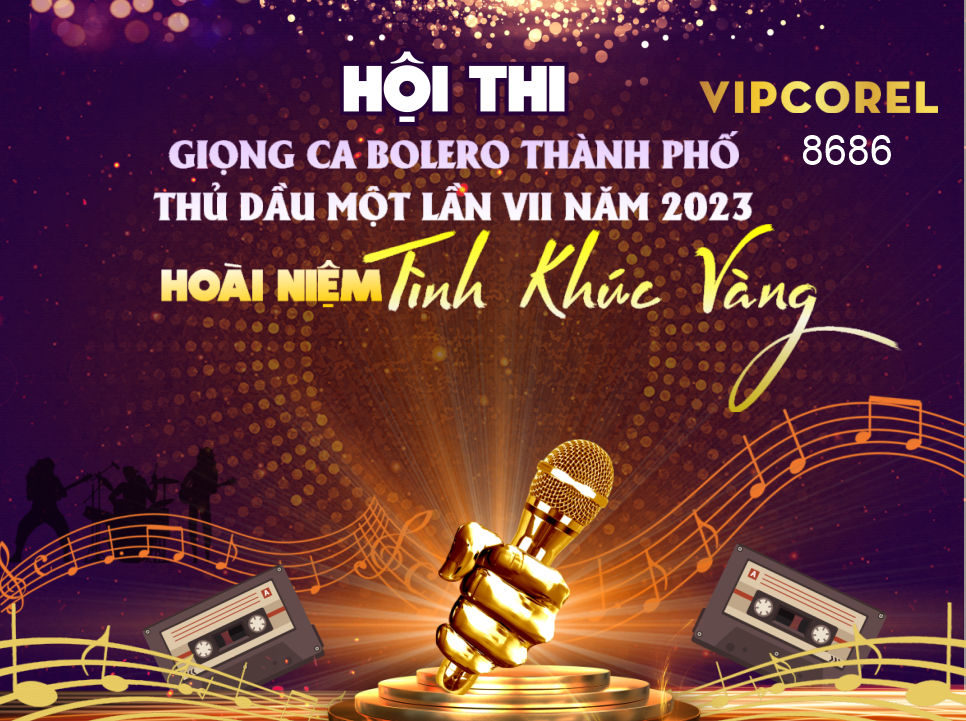 Hội Thi Giọng ca bolero TP Thủ Dầu một file corel
