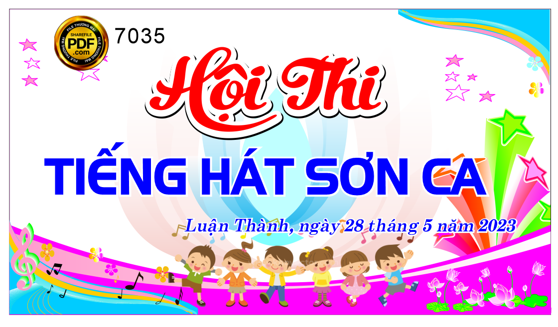 Market hội thi tiếng hát sơn ca – Luận thành