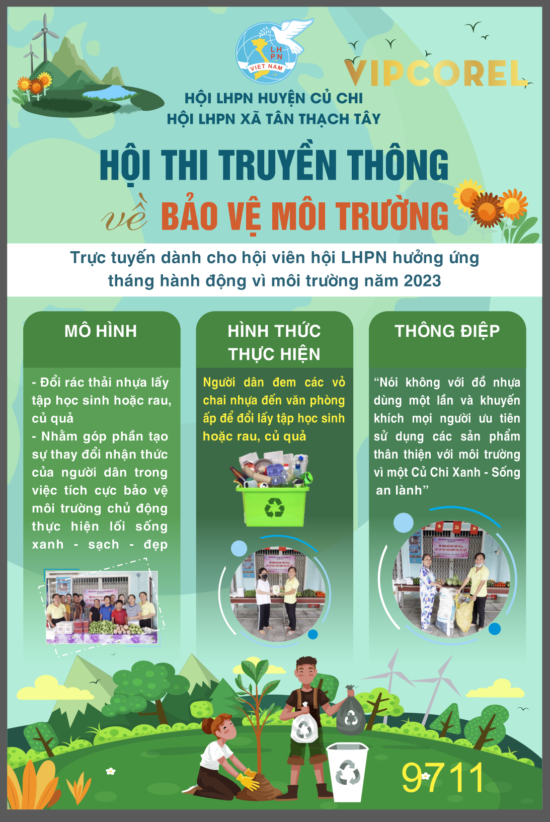 Poster hội thi truyền thông về bảo vệ môi trường #2