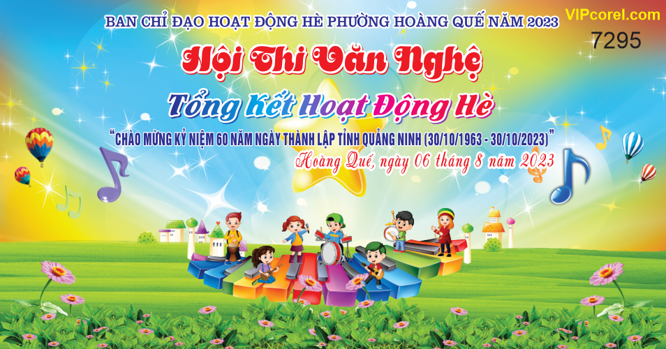 Hội thi văn nghệ tổng kết hoạt động hè 2023 file corel