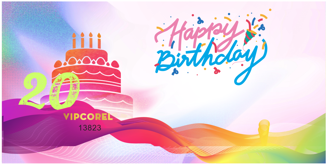 Background chúc mừng sinh nhật file corel x7