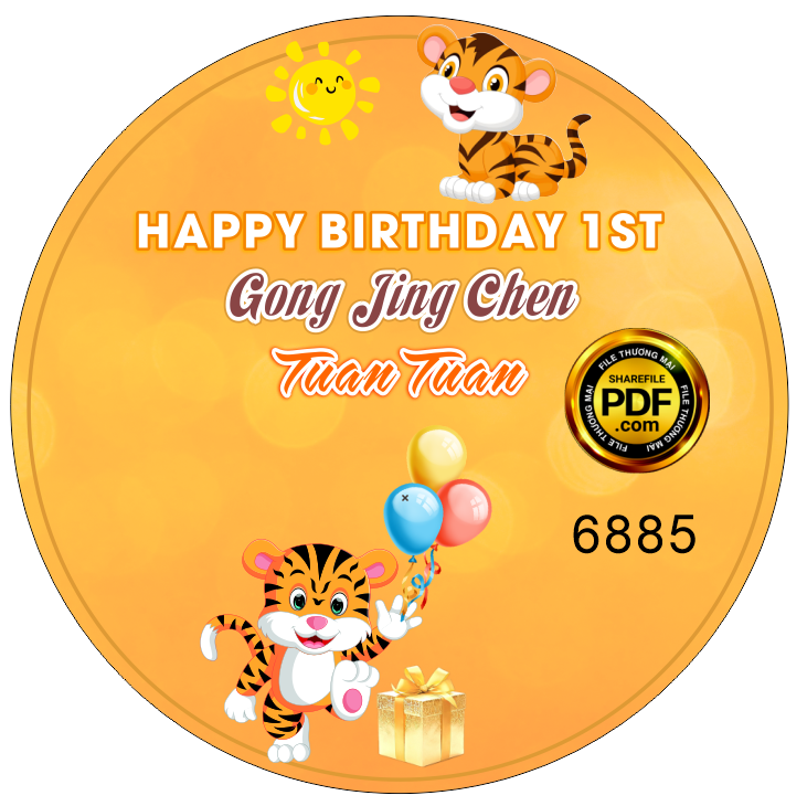 Market sinh nhật tuổi Hổ – tiger Tuân Tuân file corel