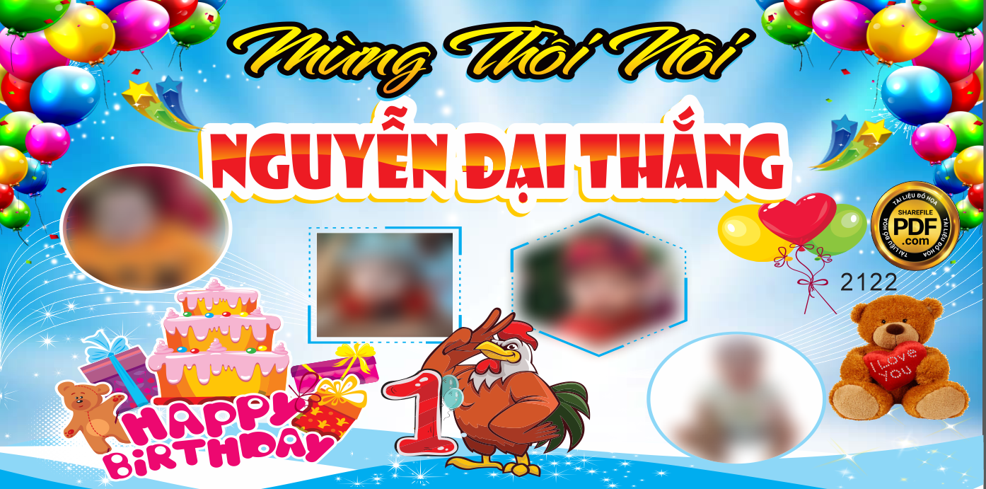 Market mừng thôi nôi Nguyễn Đại Thắng file CorelDRAW x5