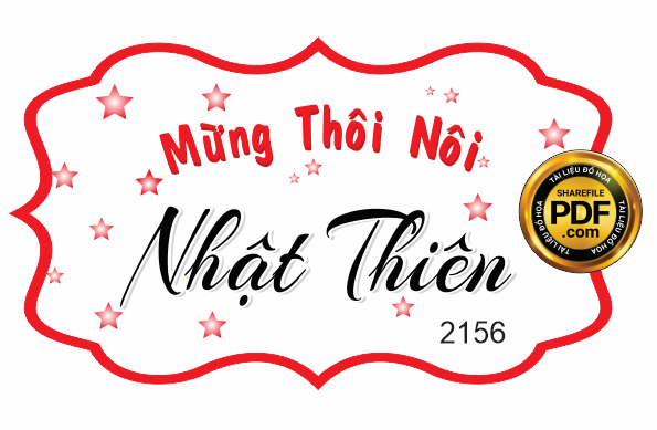 Market bảng tên sinh nhật bé mừng thôi nôi bé Nhật Thiên