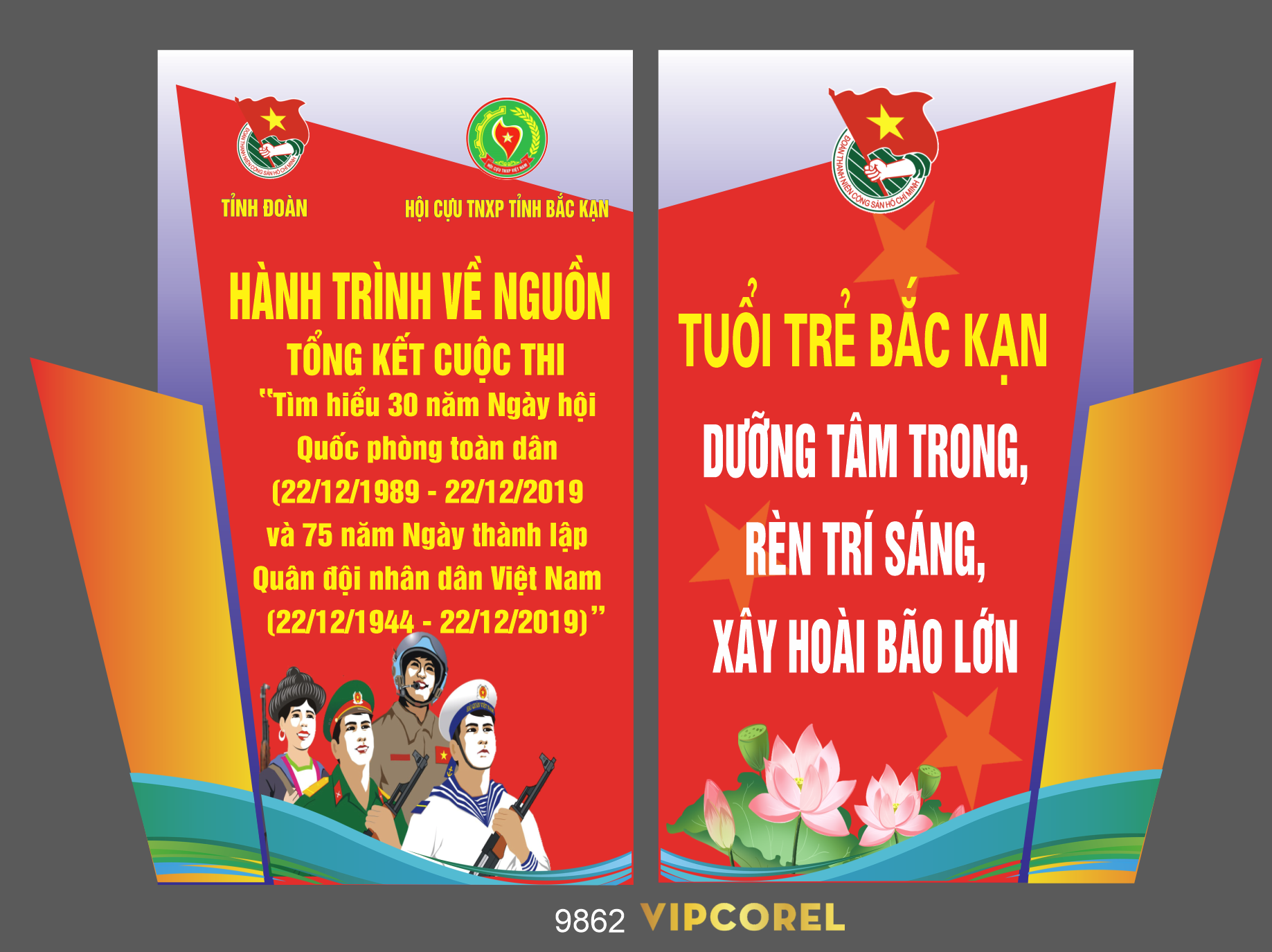 Pano cổng chào Tuổi trẻ Bắc Kạn… – Tỉnh Đoàn