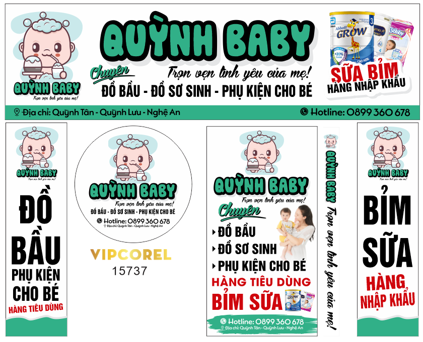 Quỳnh Baby đồ bầu – đồ sơ sinh phụ kiện cho bé