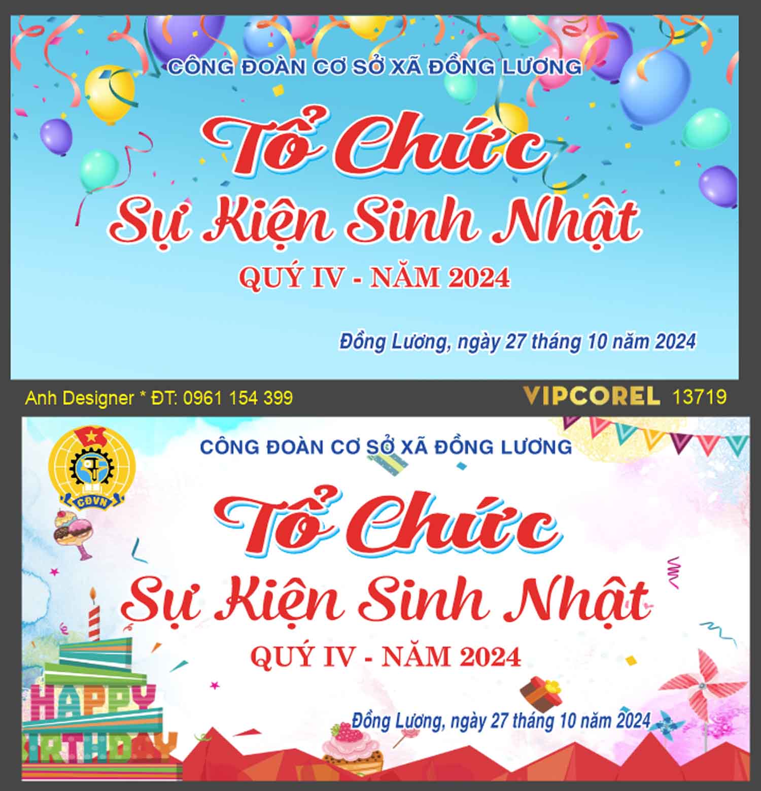 Market Công đoàn cơ sở tổ chức sự kiện sinh nhật